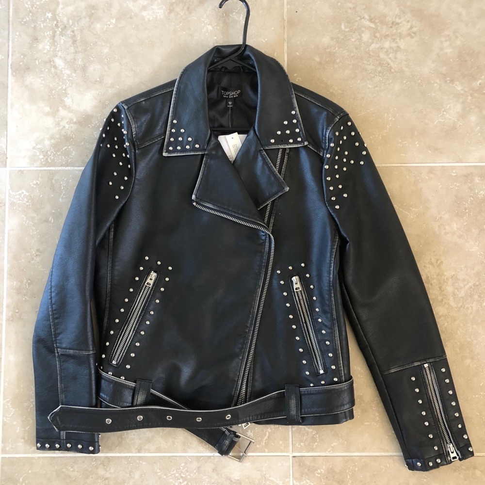 Top Shop leather jacket